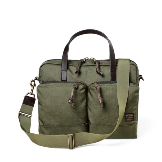 새 상품 필슨 드라이든 브리프케이스 오터그린