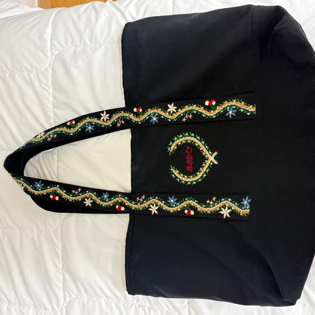 BODE alpine flower 토트백