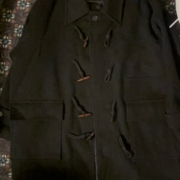 빈티지 롱떡볶이 코트