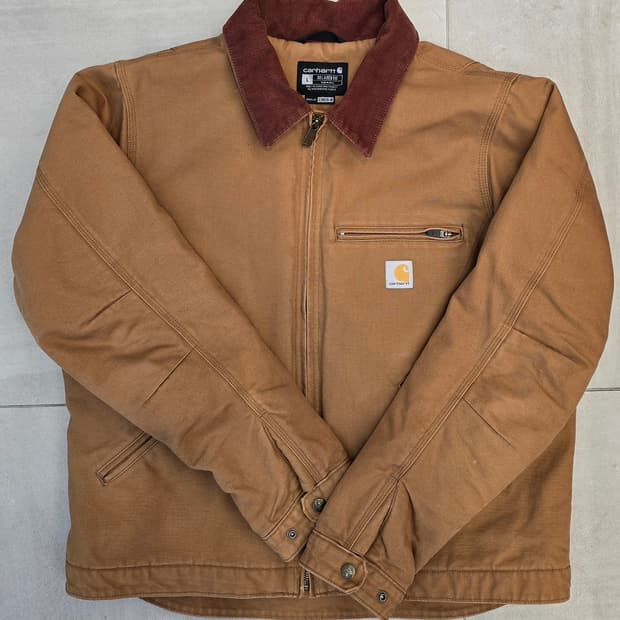 칼하트 워크 자켓 OJ3828-M 브라운 L