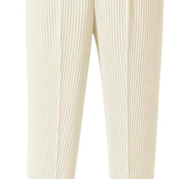 옴므플리세 아이보리 락팬츠 jf159 2