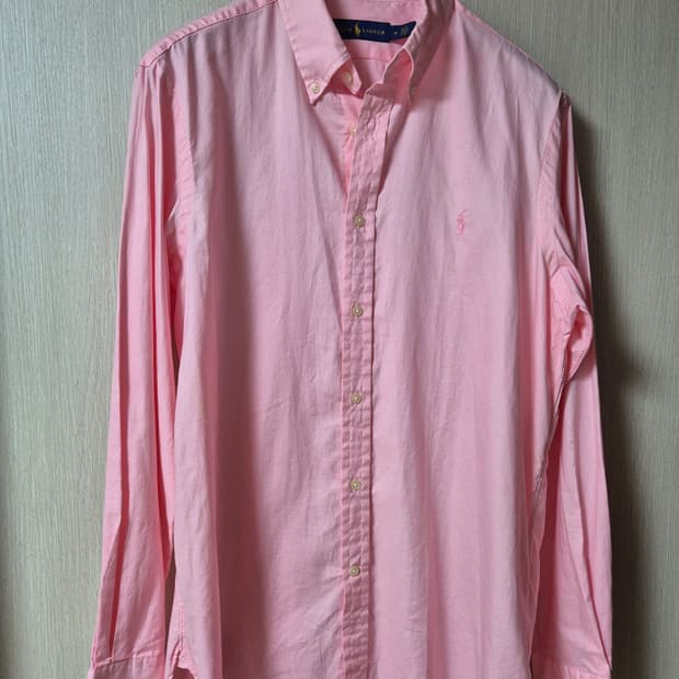 폴로 랄프로렌 핑크 셔츠 남방 남성 M