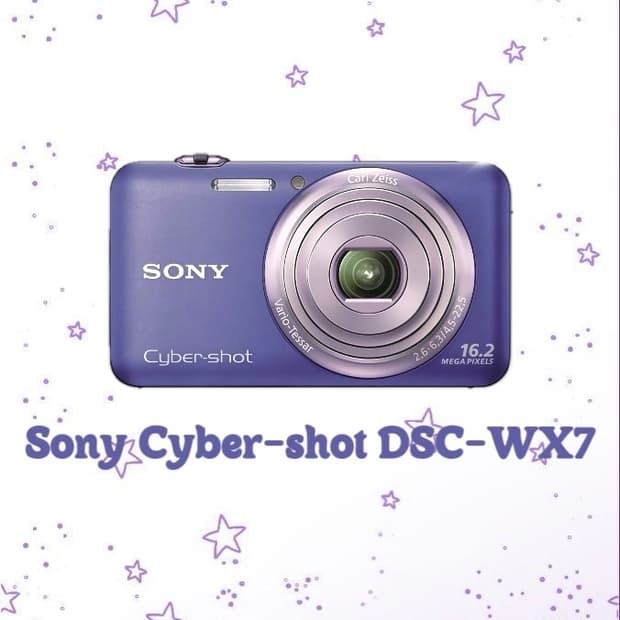 [희귀💜/작례⭕️] 소니 사이버샷 DSC-WX7 빈티지 디지털 카메라