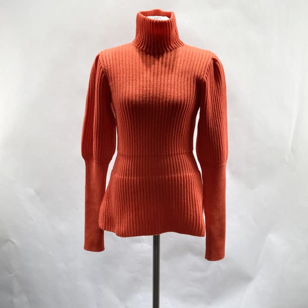 크리스찬 디올 여 목폴라 벌룬 니트 모100 S 