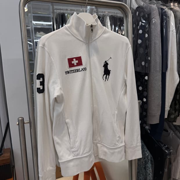 폴로 스위스 집업 져지 트랙탑 