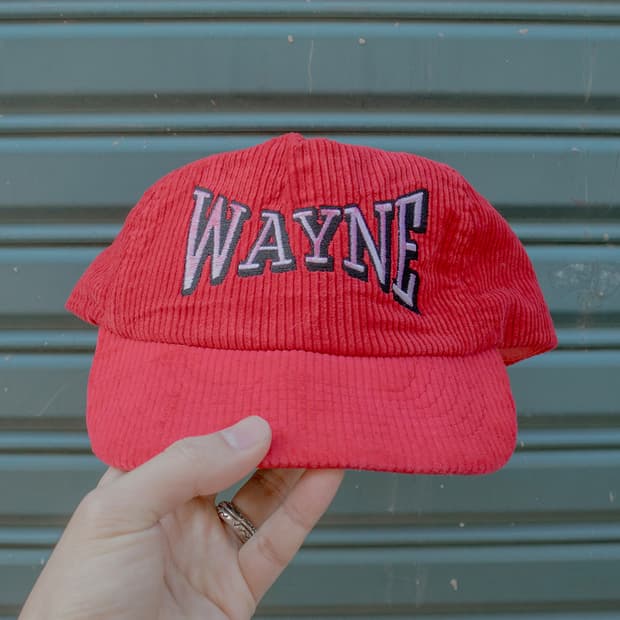 USA WAVE corduroy 캡 *repair 