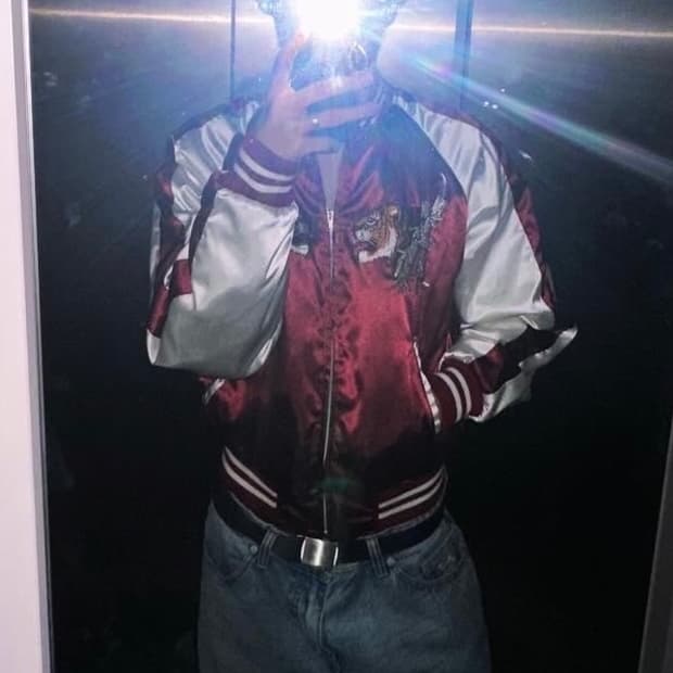 [LL] 호시히메 호랑이 자수 스카쟌