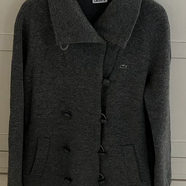 라코스테 니트코트 가디건