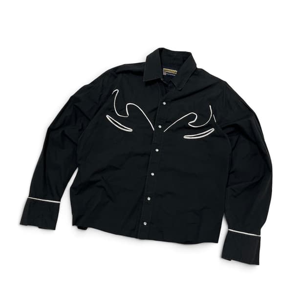 80-90s WESTERN cowboy crop shirts