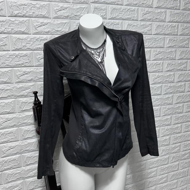 아르마니 사선 파이톤 자켓