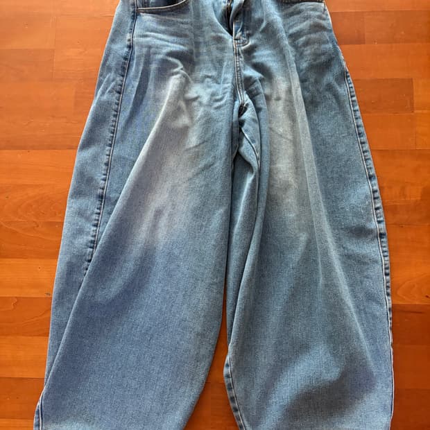 낫포너드 엑스트라 와이드 벌룬팬츠 m