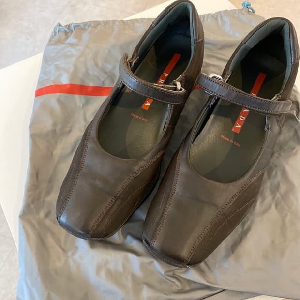 PRADA SPORTS MARY JANE SHOES