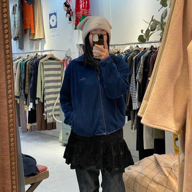 일본빈티지 Lions 후리스집업