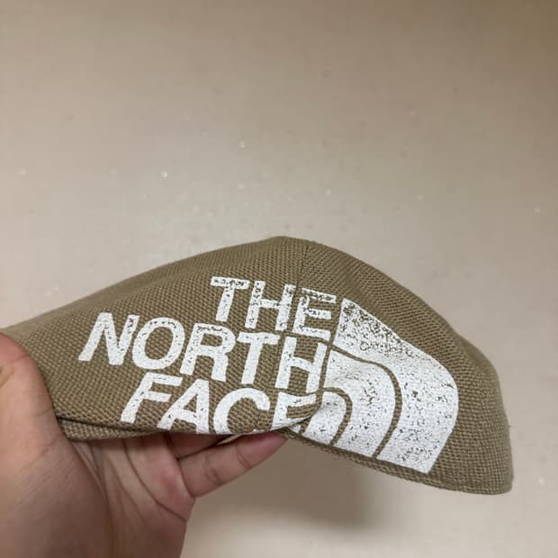 노스페이스 베이지 빵모자 M