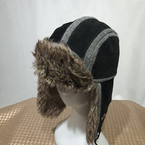 Screamer Faux-Fur 니트 트루퍼햇 P1975