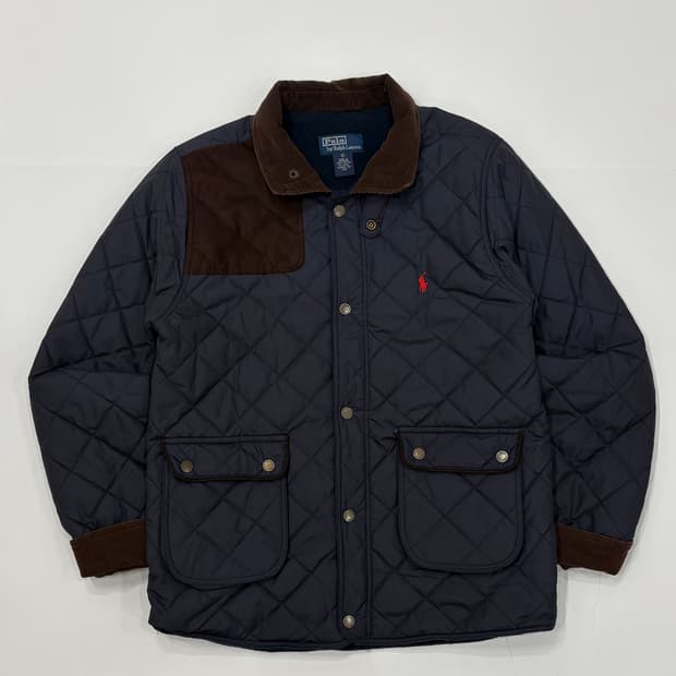 폴로랄프로렌 코듀로이 퀄팅 점퍼