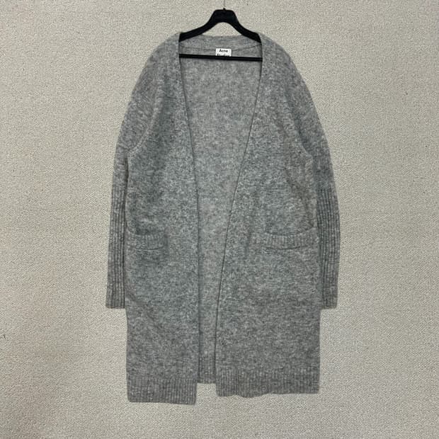 (S) 아크네 스튜디오 그레이 롱 가디건