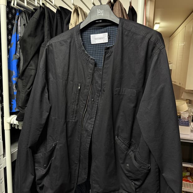 해칭룸 플라이트 자켓 블랙 4 사이즈