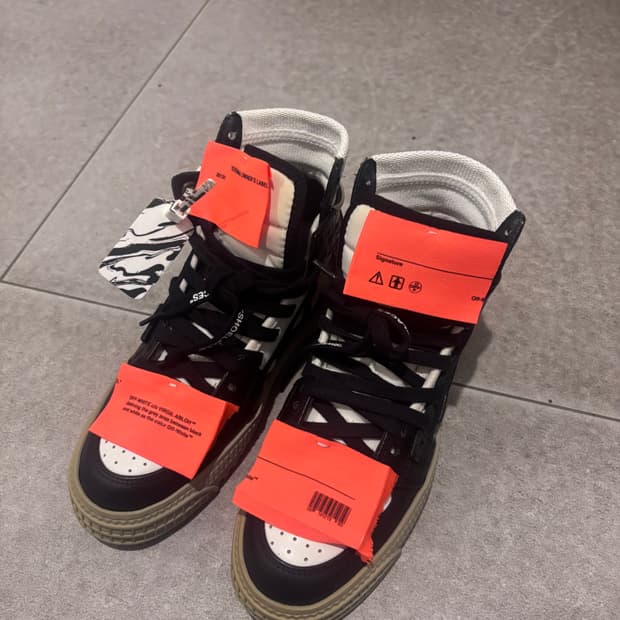 Off White 오프화이트 오프코트 3.0 하이탑 스니커즈