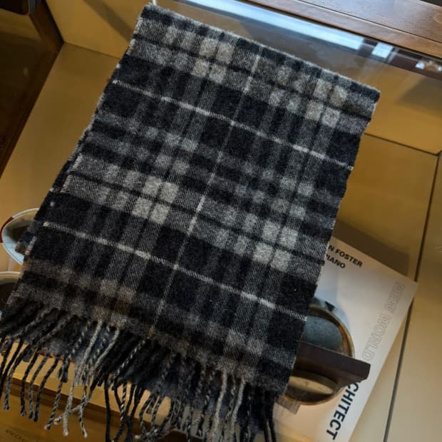 아쿠아스큐텀 캐시미어 머플러 