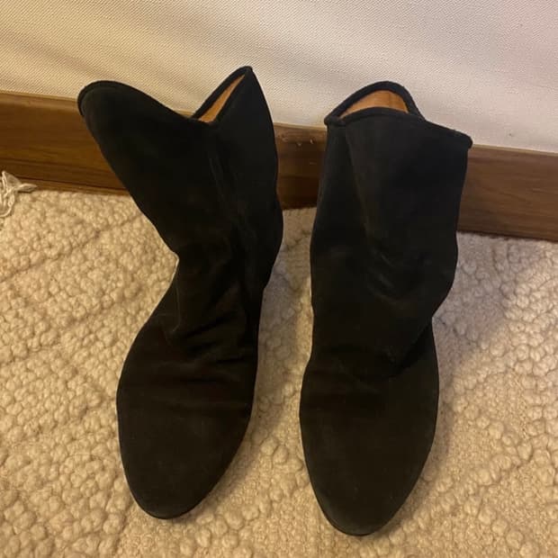 이자벨마랑 스웨이드 부츠