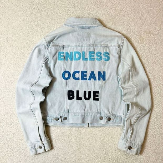 리바이스 ENDLESS OCEAN BLUE 트러커 데님 자켓 PN6953