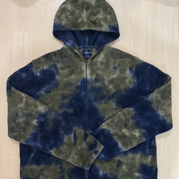 디스이즈네버댓 타이다이 니트 집 후디