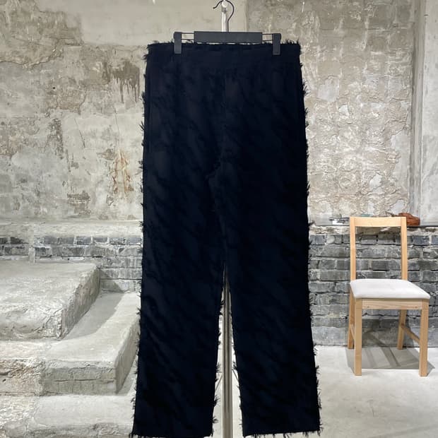 호프 블랙 브레이크 클린 트라우저