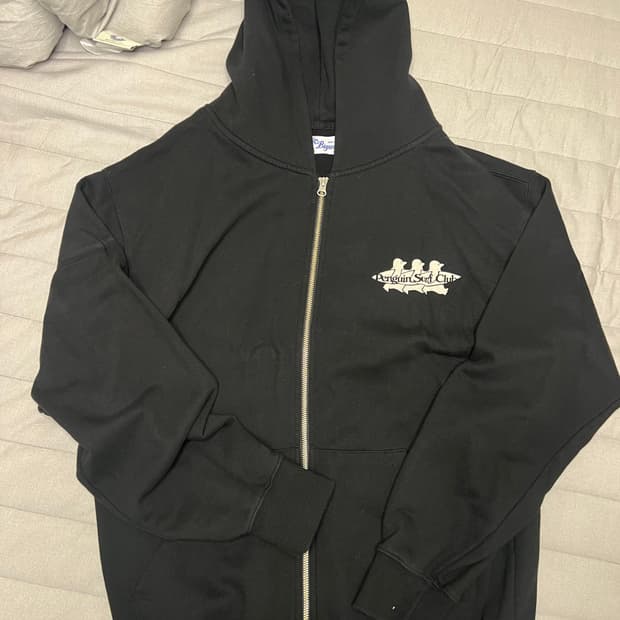 빅 웨이브 팽귄서퍼 클럽 후드집업