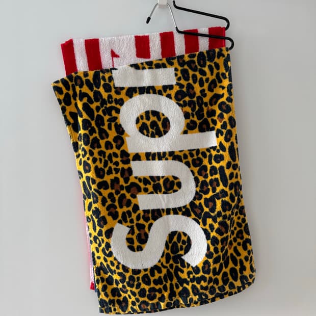 supreme 타월 2종 일괄 