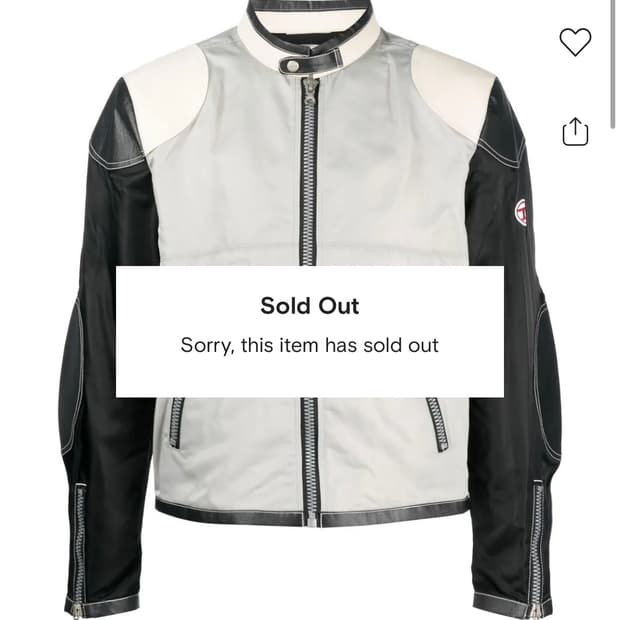 새상품) Diesel 디젤 J-크리에이터 실버 바이커 자켓 48