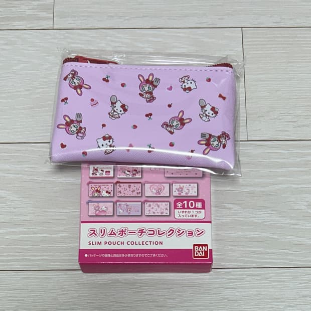 메조 피아노 헬로키티 슬림 플랫 파우치 컬렉션