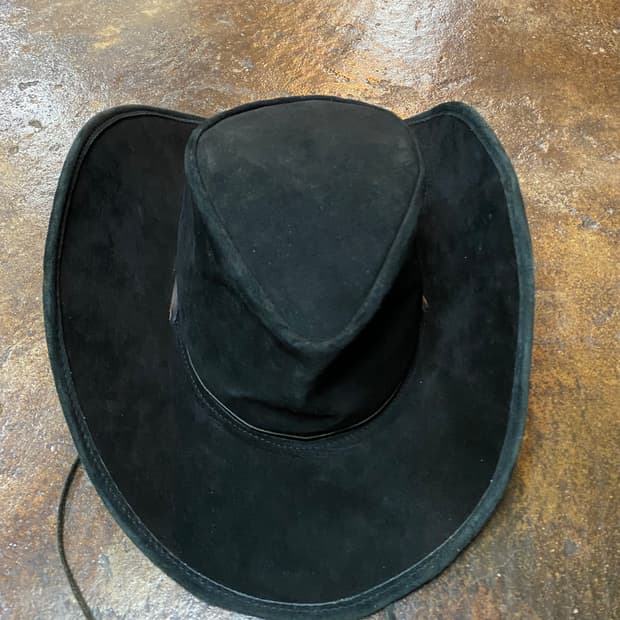 히스테릭글래머 스웨이드 카우보이 모자