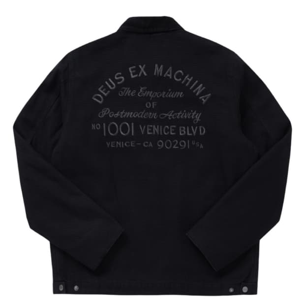 데우스 엑스 마키나 어드레스 워크웨어 자켓 블랙