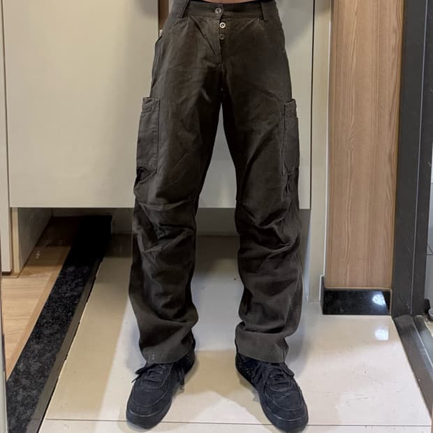 요지야마모토 투포켓 카고 팬츠