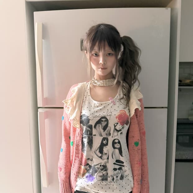 love heart cardigan