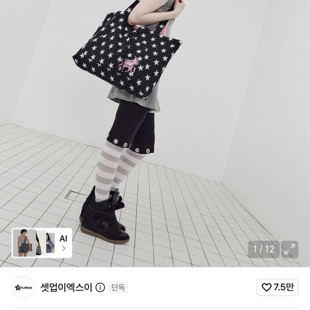 셋업이엑스이 가방