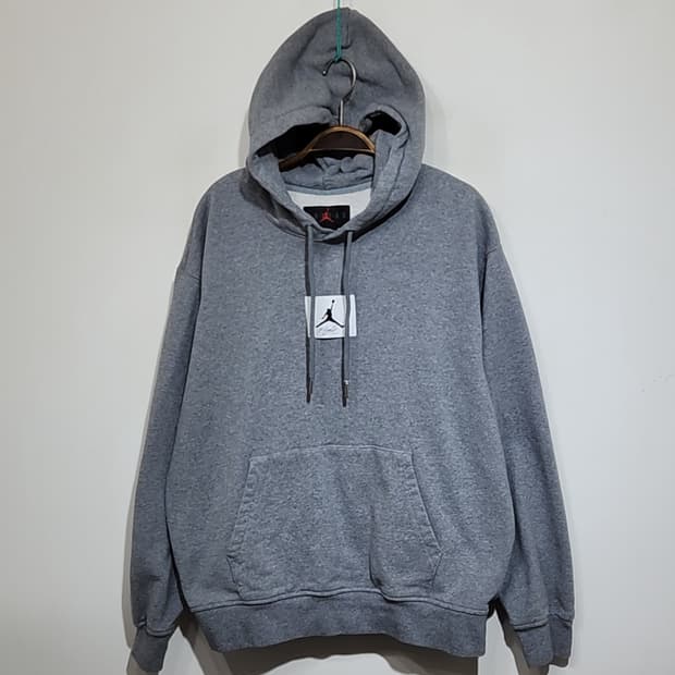 (XL) 나이키 조던 후드티 그레이 티셔츠 캐주얼 