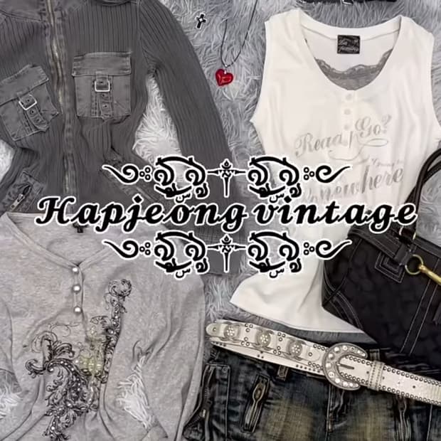 빈티지 합정 y2k 펑크 아우터 핫팬츠 반바지