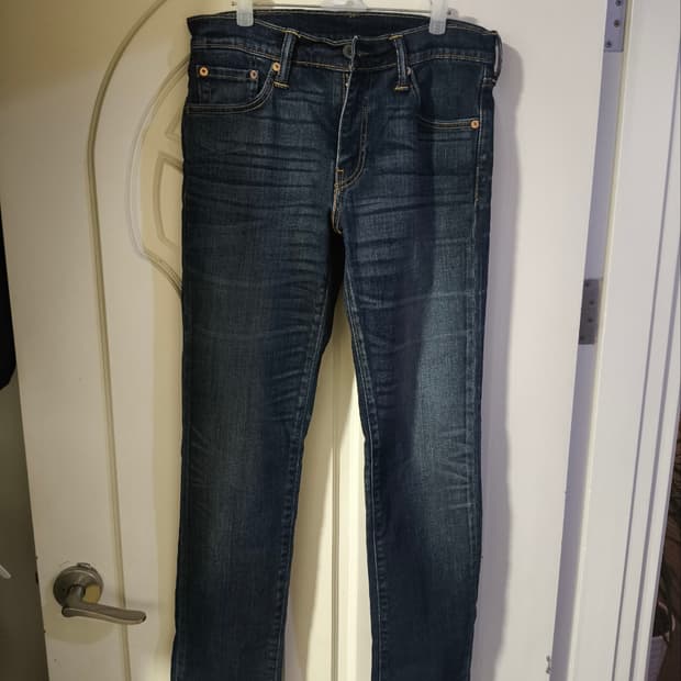30사이즈 리바이스 511 진청 청바지 데님