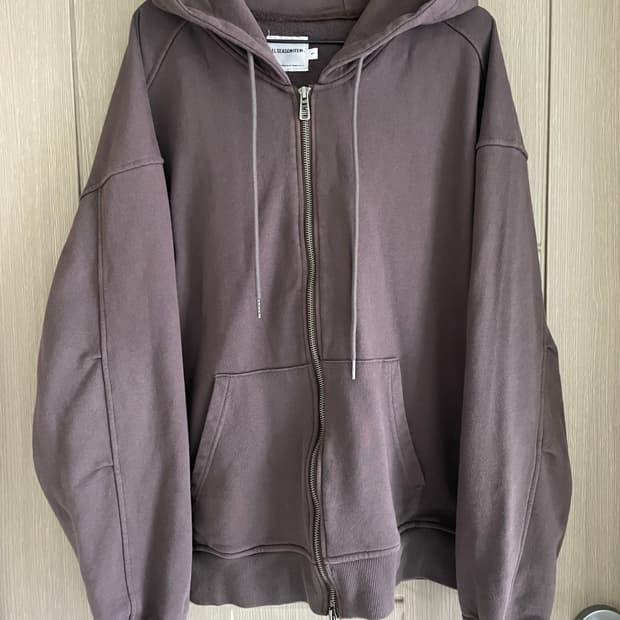 DIMITRI BLACK 초코 브라운 아메카지 하구미 그런지 후디