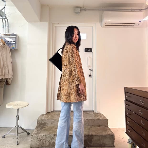Leopard coat