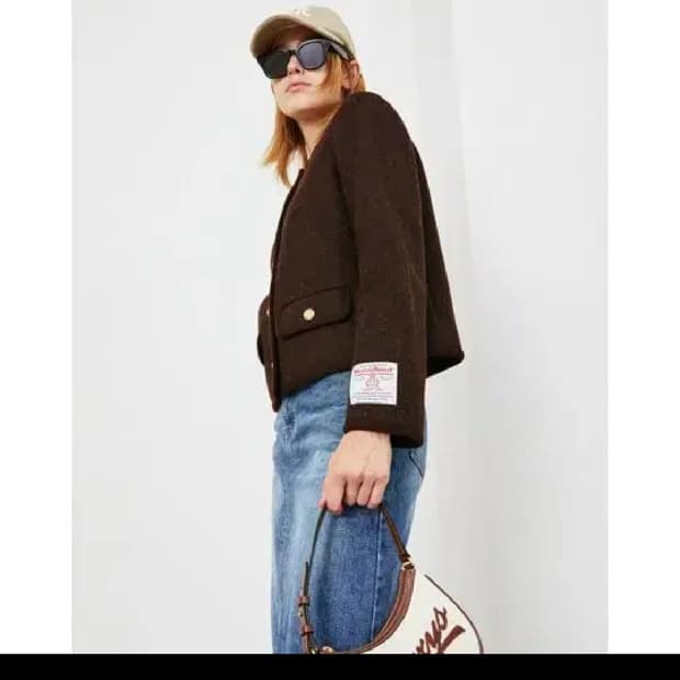 [[M, A급]@ 헤지스(HAZZYS) 울 트위드 자켓