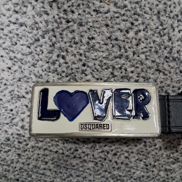 디스퀘어드2  가죽벨트