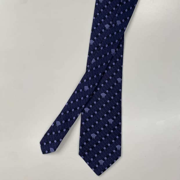 Gianni Versace 베르사체 모노그램 정품 명품넥타이