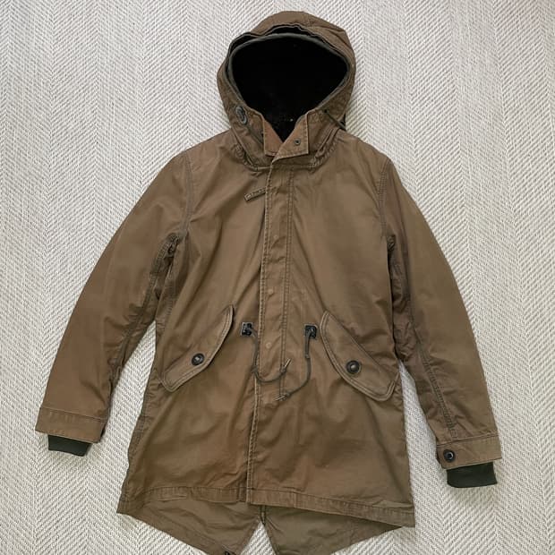 백넘버 M-51 밀리테리 피쉬테일 파카