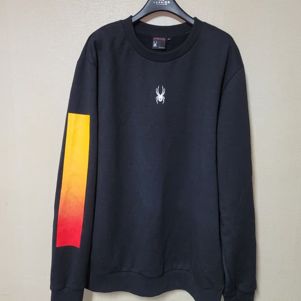 스파이더 기모안감 맨투맨