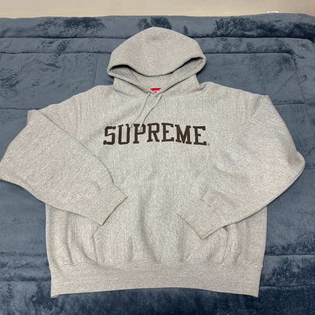 23FW 슈프림 바시티 후드티 L