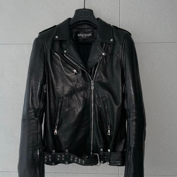 발망 11ss 레더자켓 데카르넹