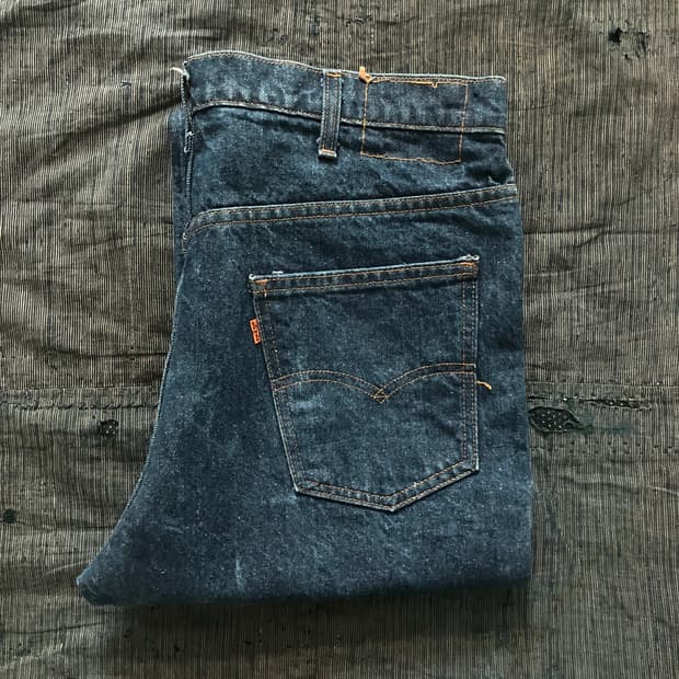 🇺🇸 80s USA 빈티지 리바이스 517 부츠컷 데님 팬츠